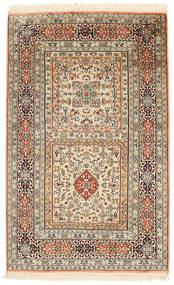  Oriental Kashmir Pure Silk Rug 78X125 Silk, India Carpetvista