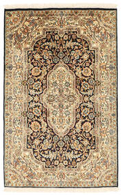  Orientalischer Kaschmir Reine Seide Teppich 80X126 Seide, Indien Carpetvista