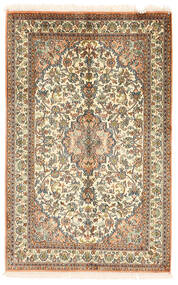 82X126 Kashmir Pure Silk Rug Oriental (Silk, India) Carpetvista