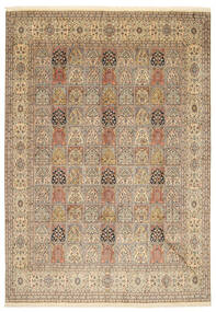 210X303 Kashmir Pure Silk Rug Oriental (Silk, India) Carpetvista