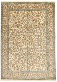 222X308 Kashmir Pure Silk Rug Oriental (Silk, India) Carpetvista