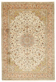 211X310 Kashmir Pure Silk Rug Oriental (Silk, India) Carpetvista