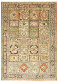 204X291 Kaschmir Reine Seide Teppich Orientalischer (Seide, Indien) Carpetvista
