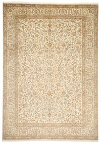  Kashmir Pure Silk Rug 246X352 Silk Beige Large Carpetvista
