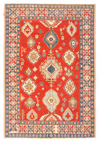 194X285 Tapete Kazak Oriental (Lã, Paquistão) Carpetvista