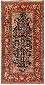  Orientalischer Heriz Patina Teppich 148X295 Braun/Beige Wolle, Persien/Iran Carpetvista