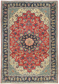 絨毯 ペルシャ ナジャファバード パティナ 265X380 グレー/レッド 大きな (ウール, ペルシャ/イラン)