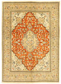  Oriental Tabriz Patina Tabatabai Rug 144X208 Wool, Persia/Iran Carpetvista