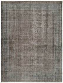  Persian Colored Vintage Rug 295X390 Grey/Dark Grey Carpetvista