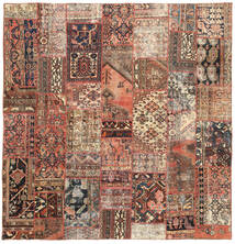 Patchwork Teppich 247X252 Quadratisch Wolle, Persien/Iran Carpetvista