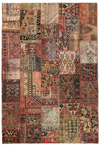 Patchwork Teppich 197X293 Wolle, Persien/Iran Carpetvista