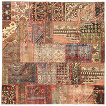 202X202 Patchwork Rug Modern Square (Wool, Persia/Iran) Carpetvista