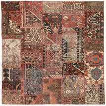  Persischer Patchwork Teppich 202X202 Quadratisch (Wolle, Persien/Iran)