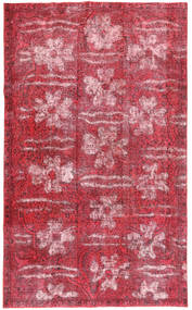  Perzsa Colored Vintage Szőnyeg 155X257 Piros/Világos Rózsaszín Carpetvista