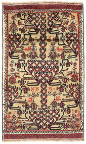  Orientalischer Belutsch Teppich 73X128 Wolle, Persien/Iran Carpetvista