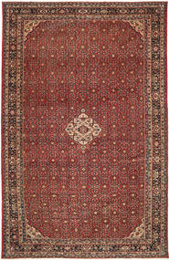 絨毯 ホセイナバード パティナ 323X505 レッド/茶色 大きな (ウール, ペルシャ/イラン)