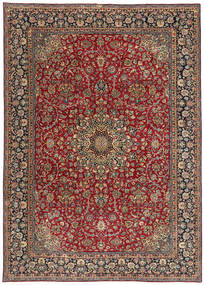 Kerman Patina Signed: Rashid Farokhi Rug 243X352 Persian Wool Large Carpetvista