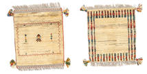  40X40 Small Gabbeh Persia Fine Rug Wool, Carpetvista