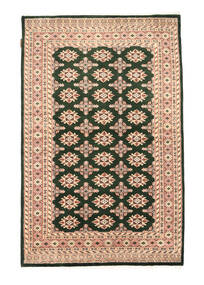  124X190 Medallion Small Pakistan Bokhara 2Ply Rug Wool, Carpetvista