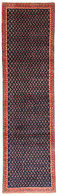 Sarough Teppich 78X283 Läufer Wolle, Persien/Iran Carpetvista