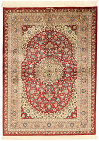 100X140 Qum Silk Rug Oriental (Silk, Persia/Iran)