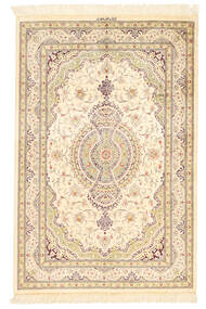  Persian Qum Silk Signed: Ahmadi Rug 96X146