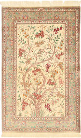  75X120 Ghom Seide Teppich Persien/Iran