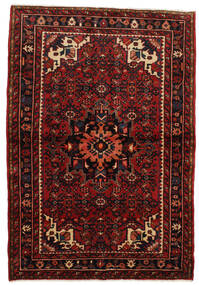  103X150 Medallion Small Hosseinabad Rug Wool, Carpetvista
