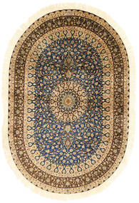 95X148 Ghom Seide Signatur: Mahbobi Teppich Orientalischer (Seide, Persien/Iran)