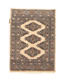 61X85 Pakistan Buchara 2Ply Teppich Orientalischer (Wolle, Pakistan) Carpetvista