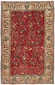 絨毯 ペルシャ タブリーズ パティナ 画像/絵 署名: Nikrad 194X300 (ウール, ペルシャ/イラン)