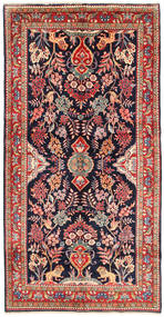  Persian Sarouk Pictorial Rug 155X308 (Wool, Persia/Iran)