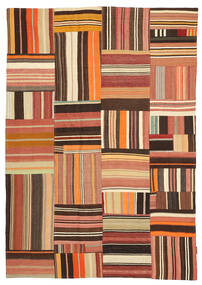 166X235 Tapete Kilim Patchwork Moderno (Lã, Turquia) Carpetvista