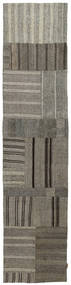 90X410 Kelim Patchwork Teppich Moderner Läufer (Wolle, Türkei) Carpetvista