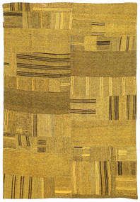  154X234 Small Kilim Patchwork Rug Wool, Carpetvista