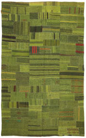194X317 Kelim Patchwork Teppich Moderner (Wolle, Türkei) Carpetvista