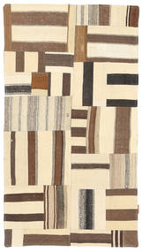  Kilim Patchwork Rug 98X179 Wool Small Carpetvista