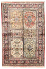 130X187 絨毯 オリエンタル カシミール ピュア シルク (絹, インド) Carpetvista