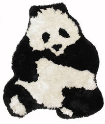  126X150 Μικρό Panda Χαλι Μαλλί, Carpetvista