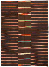 絨毯 キリム パッチワーク 175X241 茶色/ベージュ (ウール, トルコ)