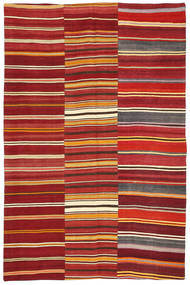  Kilim Patchwork Rug 151X232 Wool Small Carpetvista