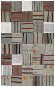 196X318 Kilim Patchwork Rug Modern (Wool, Turkey) Carpetvista