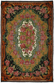 Rose Kelim Rug 241X372 Wool, Moldova Carpetvista