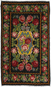  184X320 Rose Kelim Rug Wool, Carpetvista