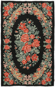  170X270 Rose Kelim Rug Wool, Carpetvista