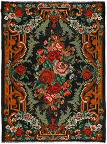  Orientalischer Kelim Rosen Teppich 224X296 Wolle, Moldawien Carpetvista