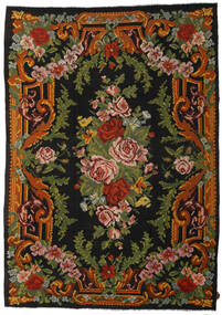  247X347 Large Rose Kelim Rug Wool, Carpetvista