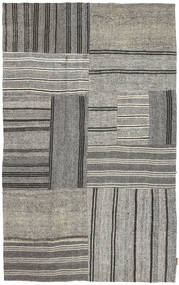 160X258 Kilim Patchwork Rug Modern (Wool, Turkey) Carpetvista