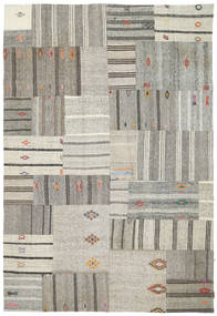 210X313 Kelim Patchwork Teppich Moderner (Wolle, Türkei) Carpetvista