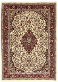 Ilam Sherkat Farsh Silk Rug 175X245 Brown/Beige Persia/Iran